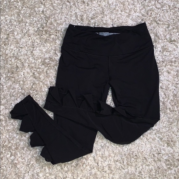Victoria's Secret Pants - Black Mesh Victoria sport leggings